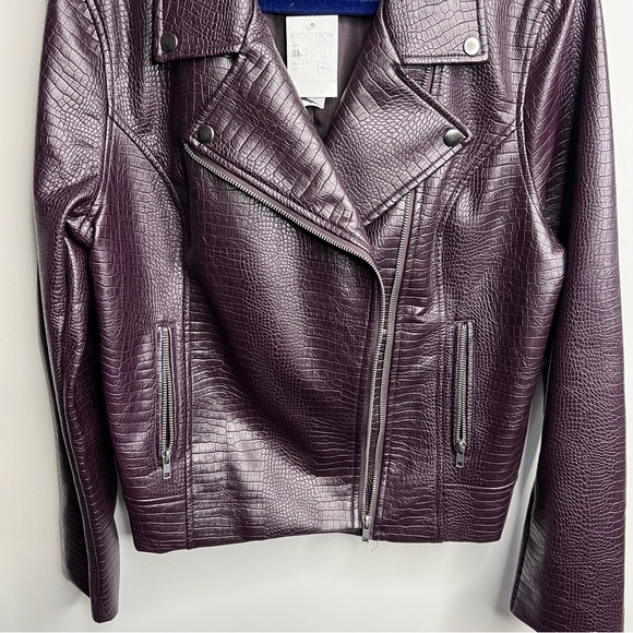 NWT BB Dakota by Steve Madden Bomber Jacket Purple XL - Picture 14 of 15